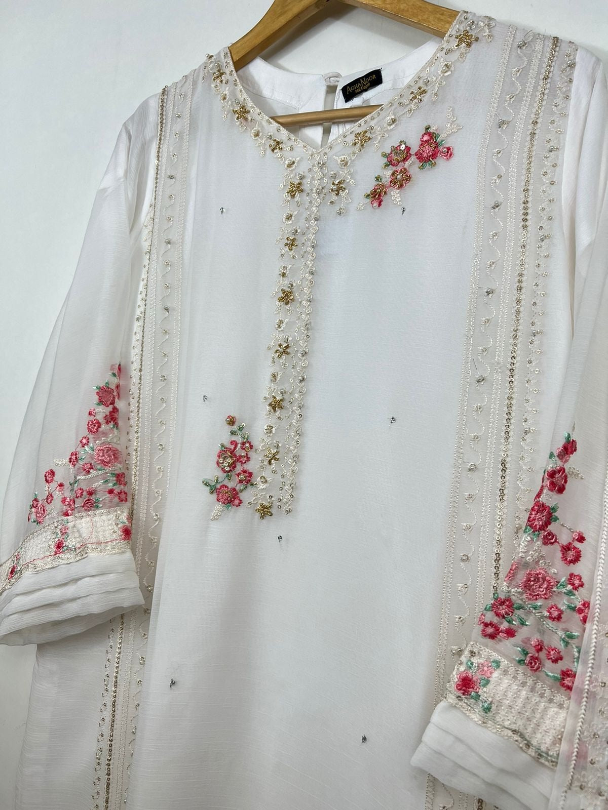 Luxe Agha Noor Outfit 3PC