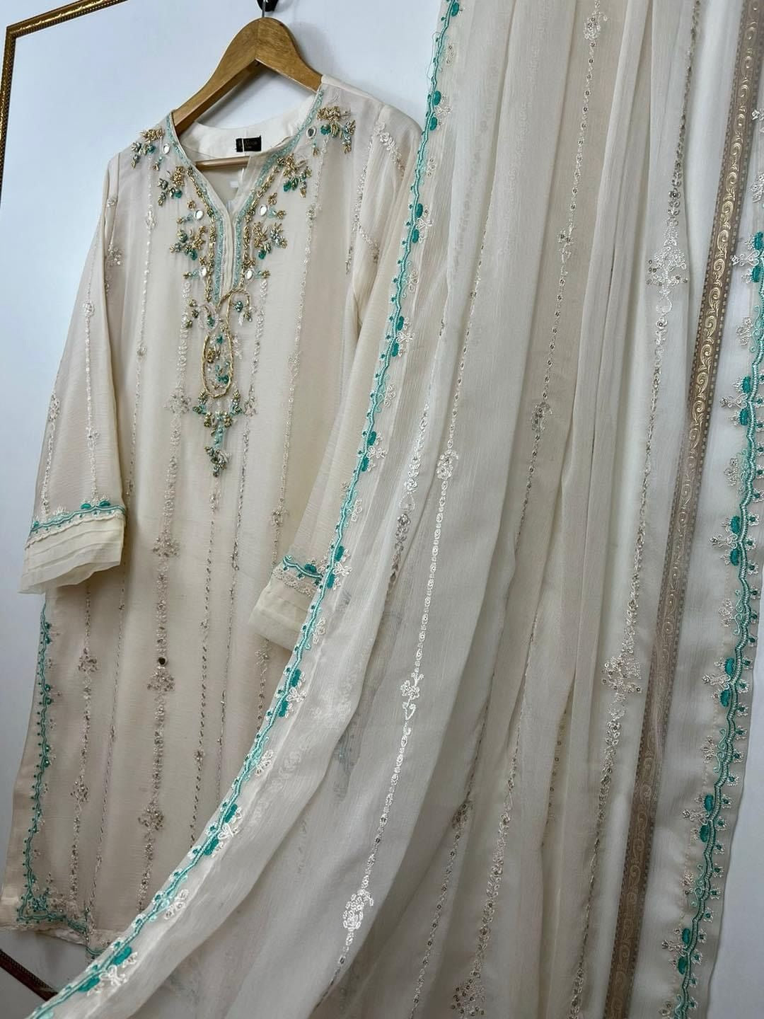 Luxe Agha Noor Outfit 3PC