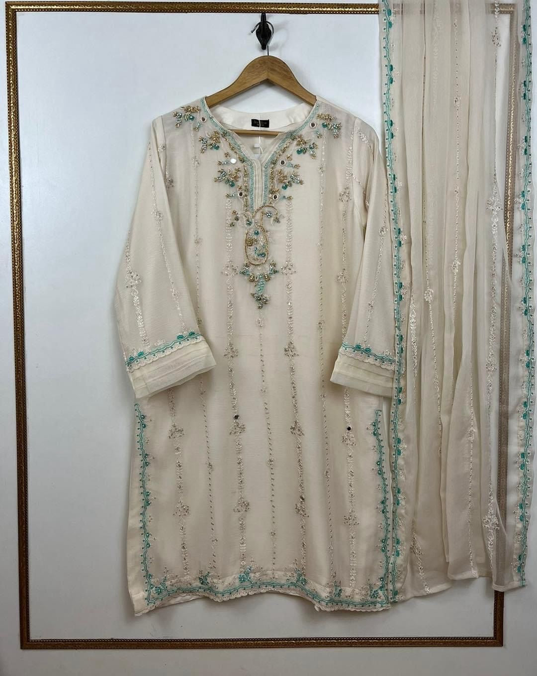 Luxe Agha Noor Outfit 3PC