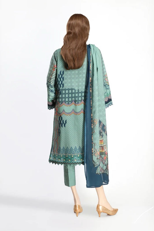 Lawn 3-PC Suit by SAYA *