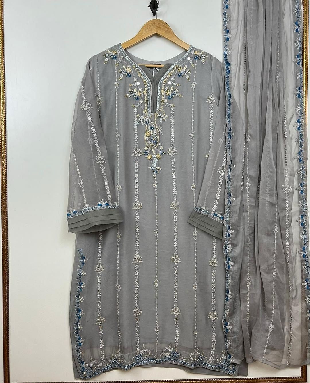 Luxe Agha Noor Outfit 3PC