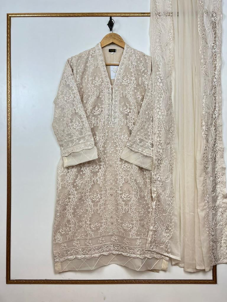 Luxe Agha Noor Outfit 3PC