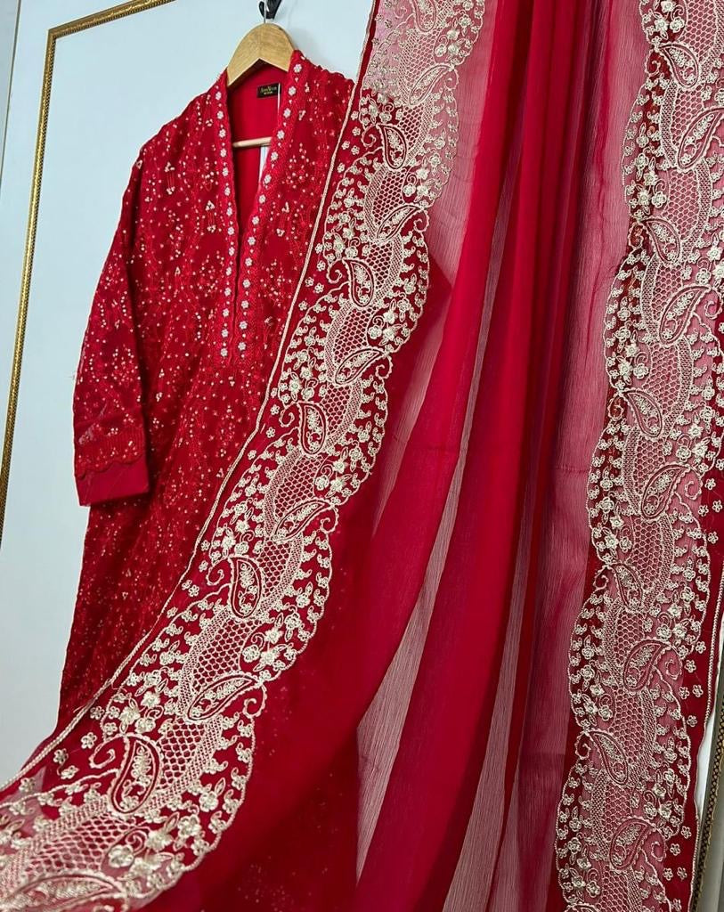 Luxe Agha Noor Outfit 3PC