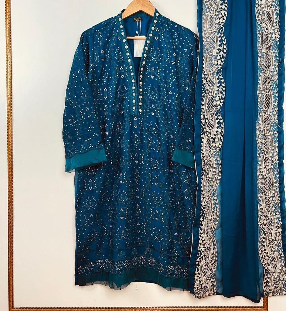Luxe Agha Noor Outfit 3PC