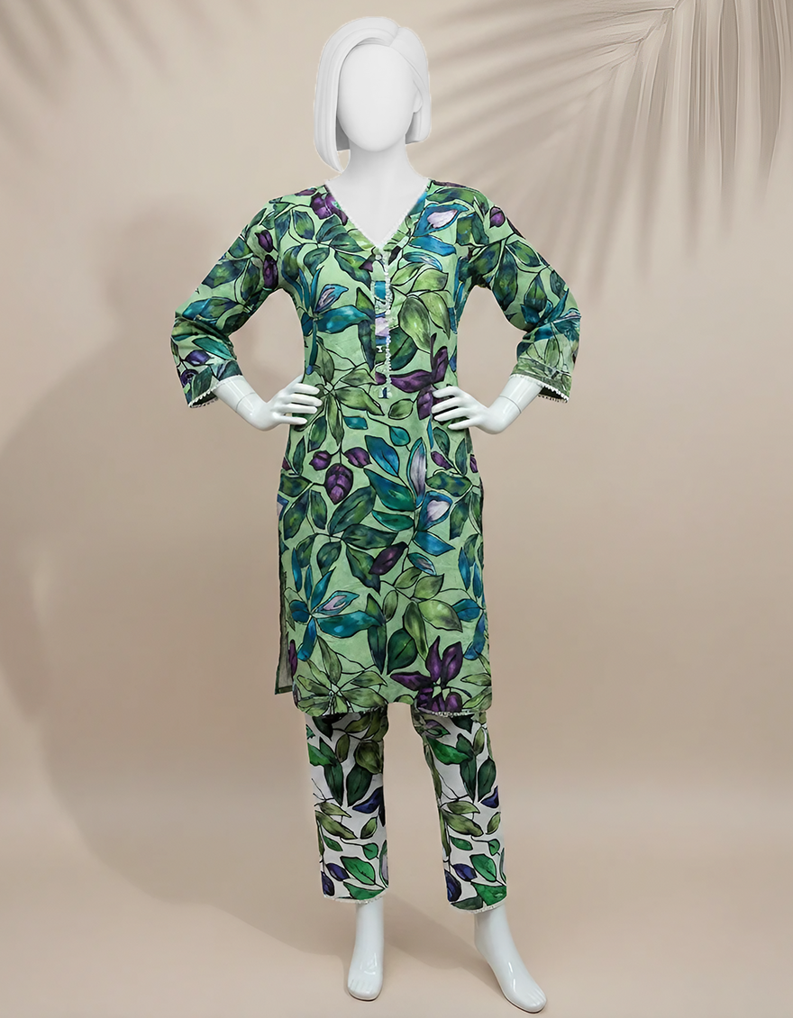 Cotton Printed 2 Piece Outfit |High-Quality Fabric