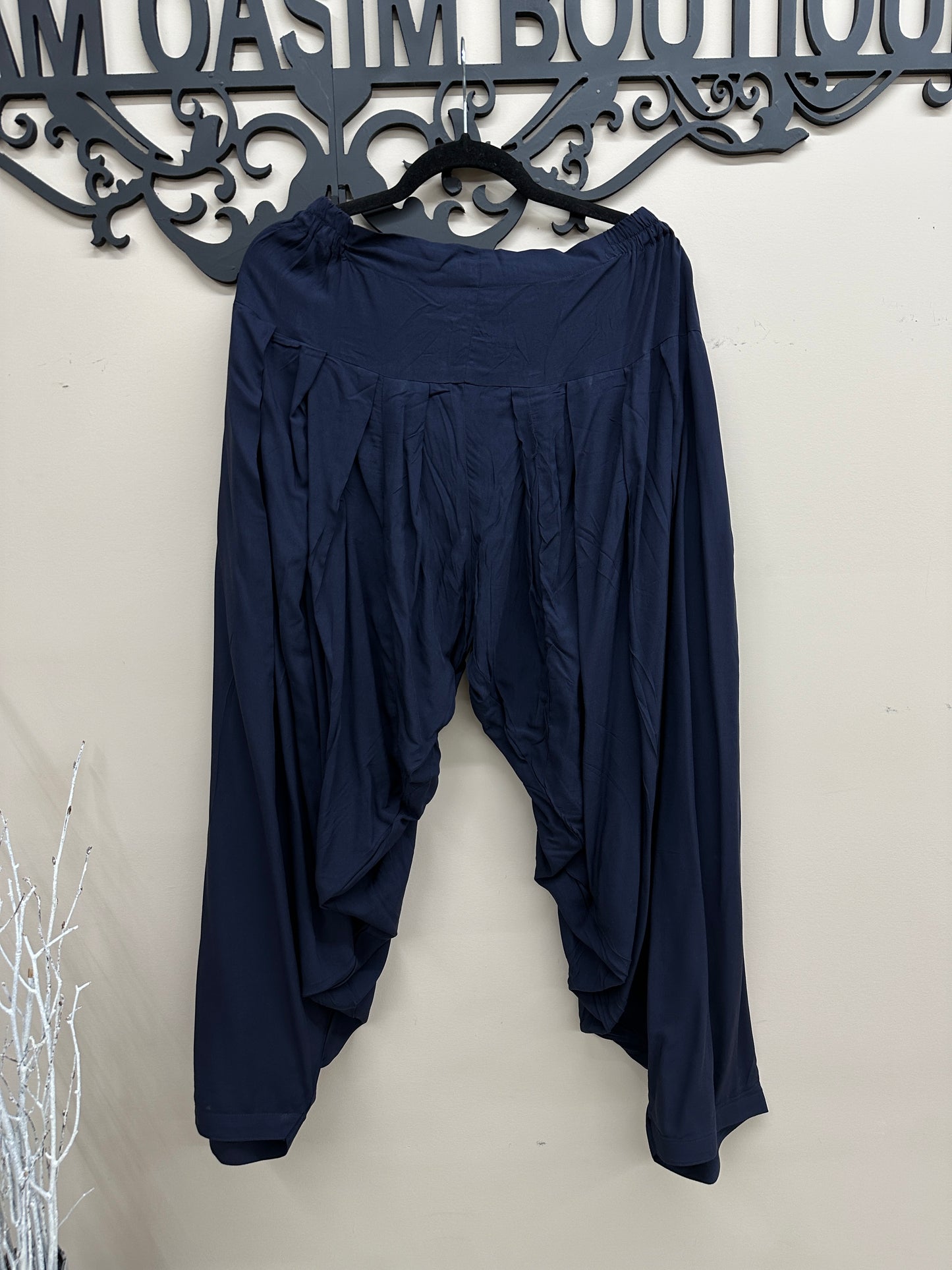 2PC Blue Lilen Shalwar Outfit S-XL