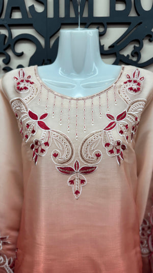 Elegant Pakistani 3 piece festive suit for Eid and wedding wear in Canada