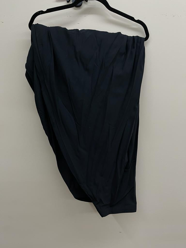 2PC Black Lilen Shalwar Outfit S-XL