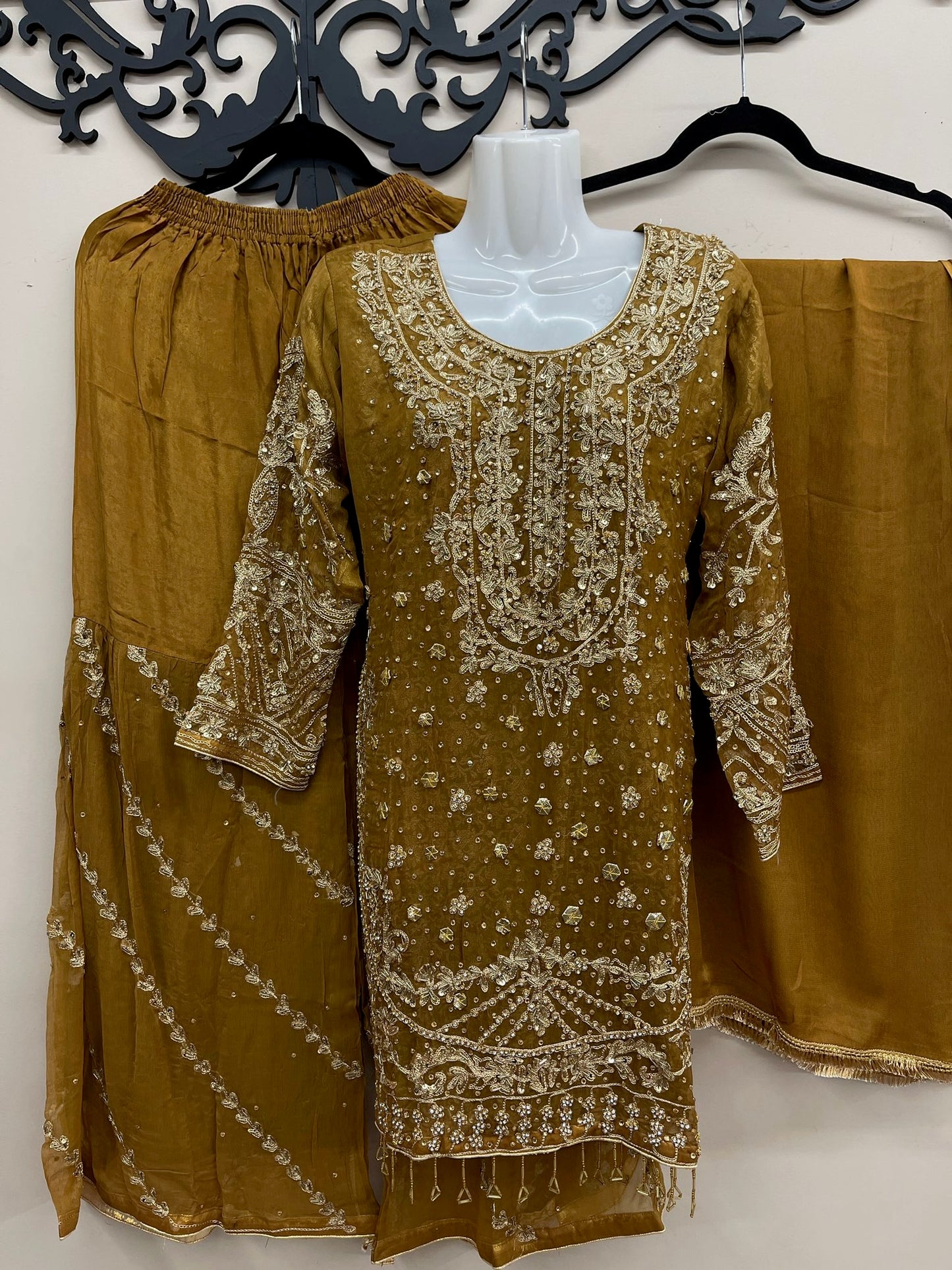 Beautiful 3-Piece Gharara