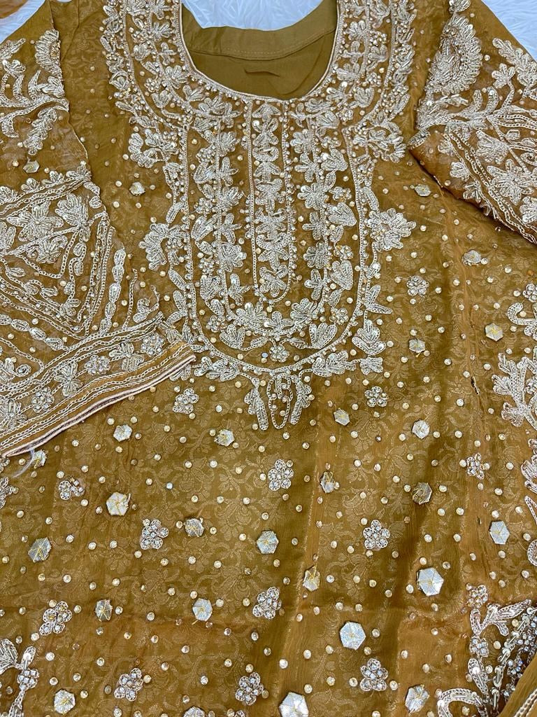 Beautiful 3-Piece Gharara