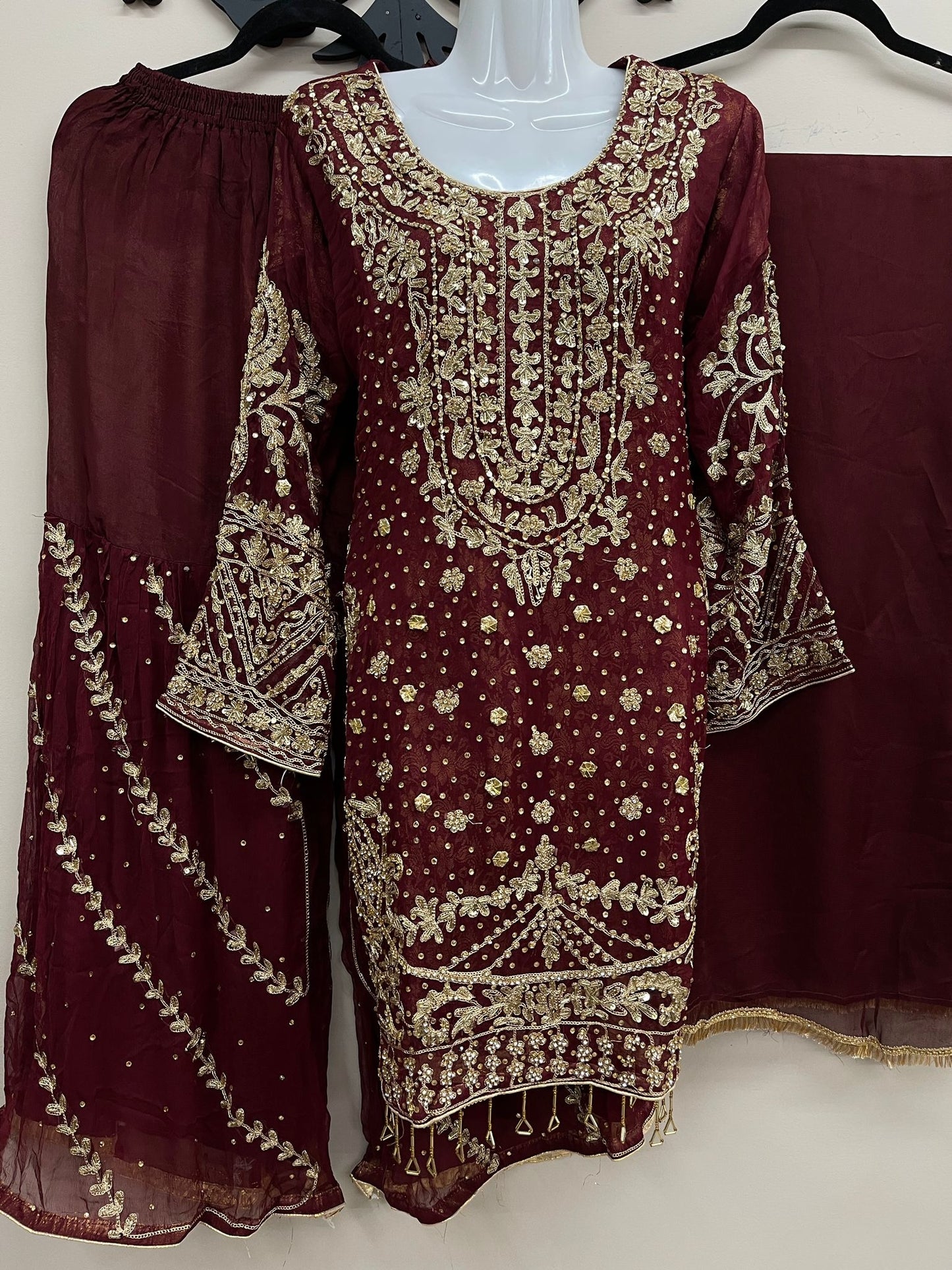 Beautiful 3-Piece Gharara