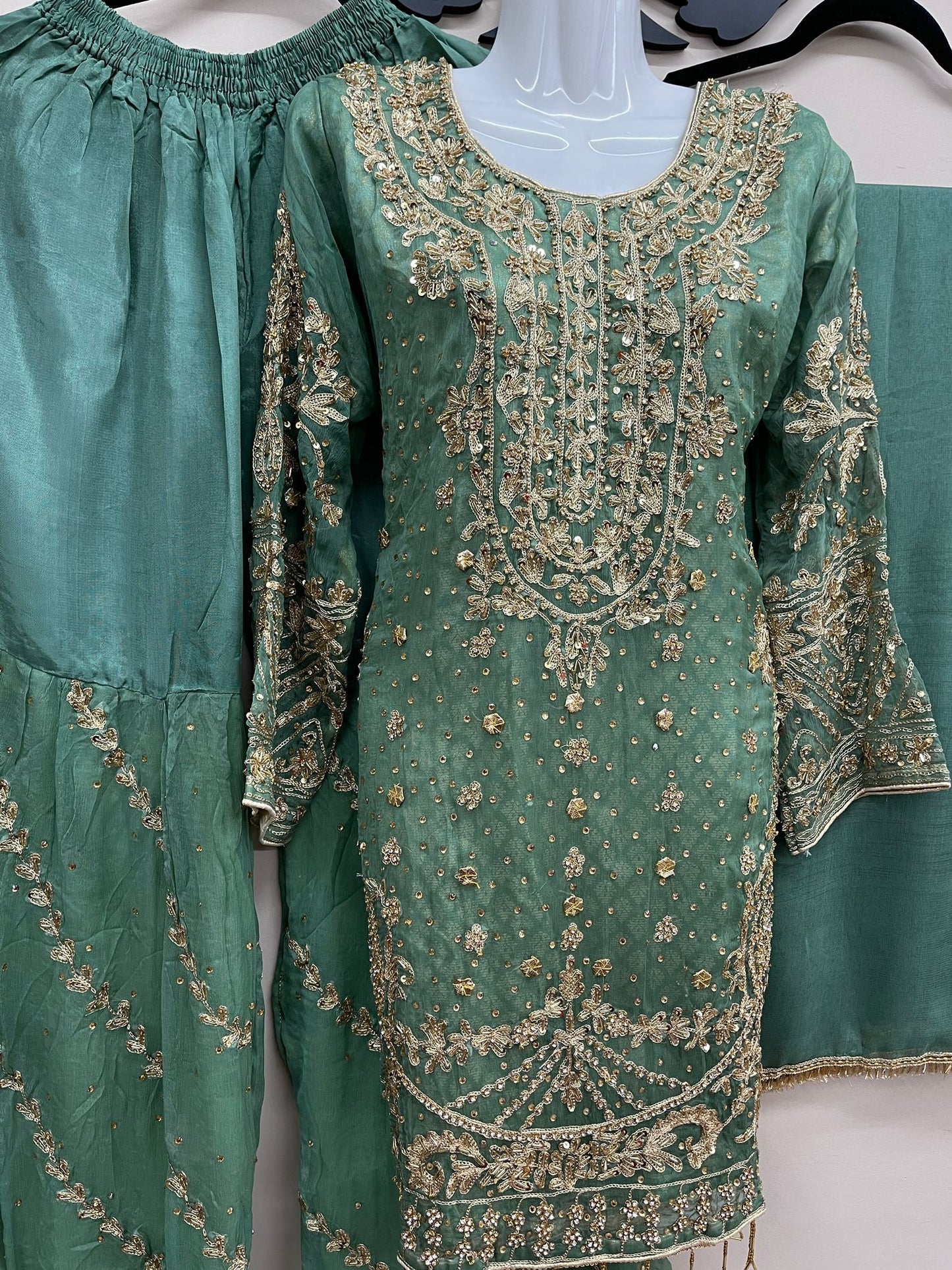 Beautiful 3-Piece Gharara