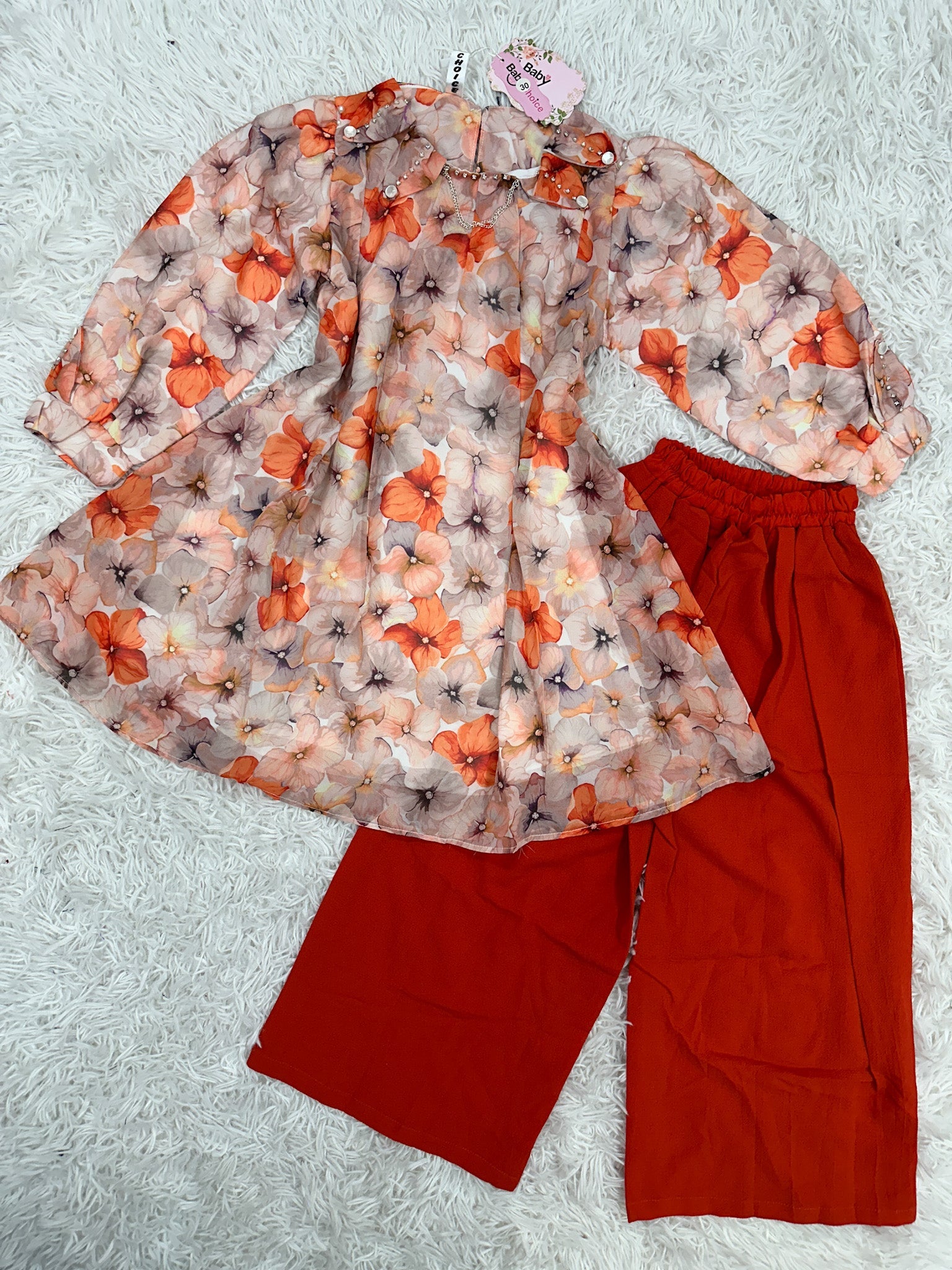 Baby Choice 2-Piece Chiffon Outfit