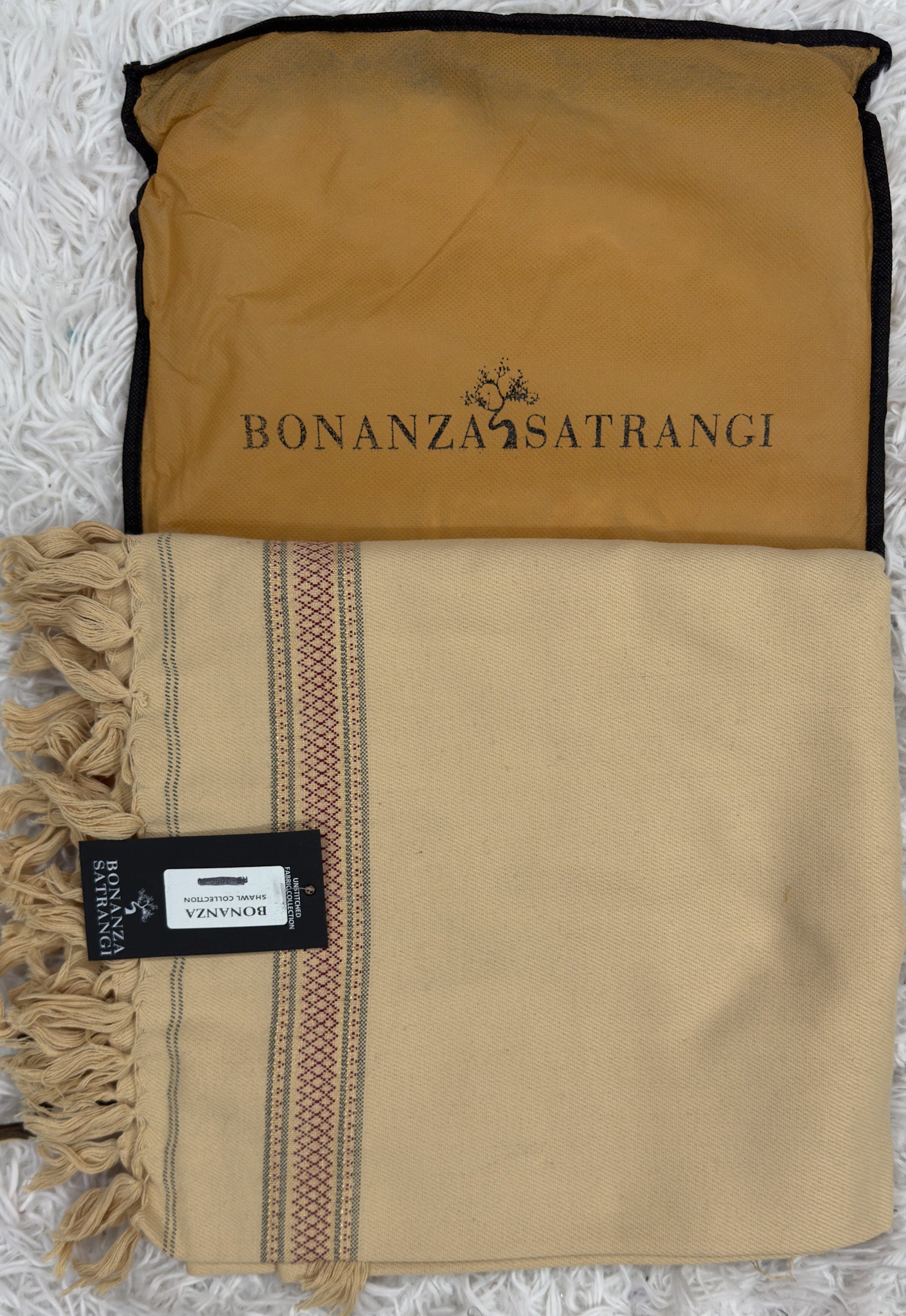 Original Bonanza Satrangi Pashmina Shawls for Men