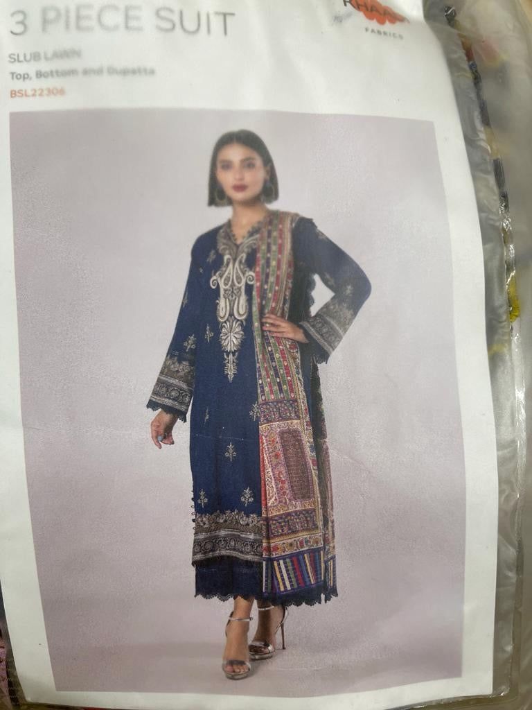 3pcs Khaadi Suit