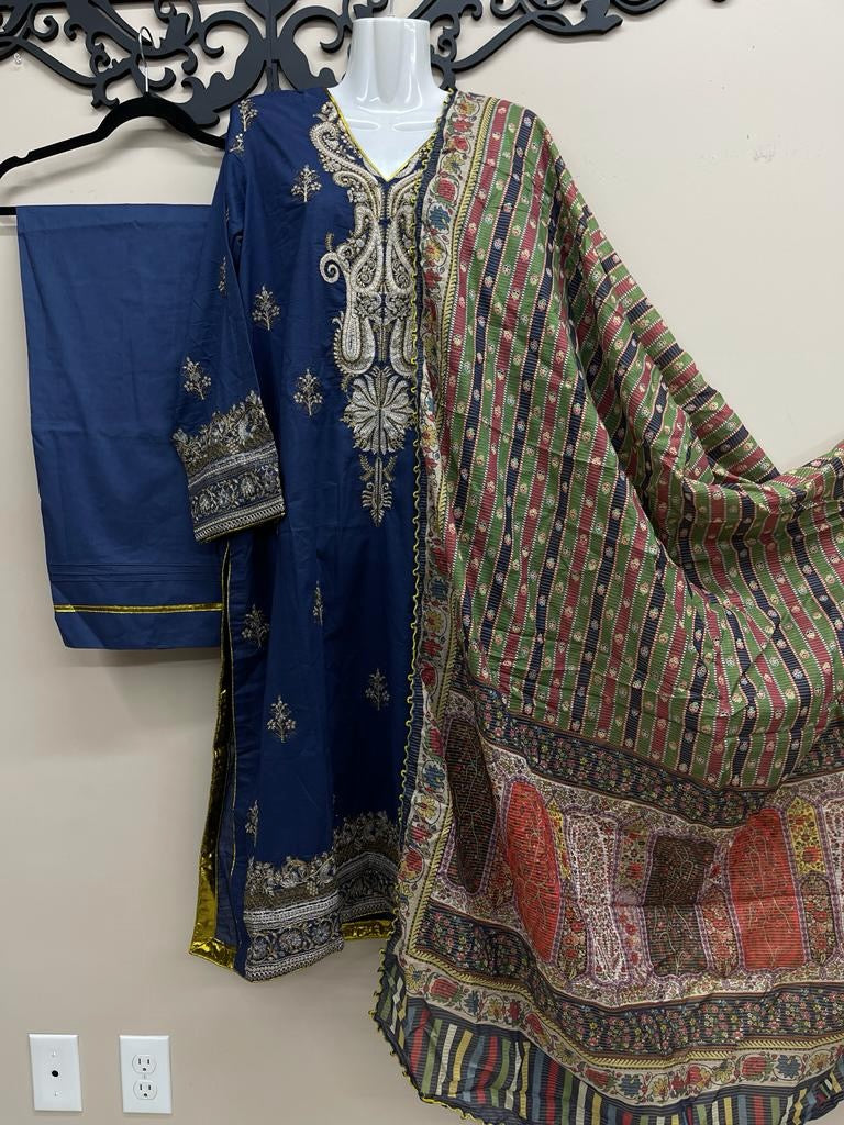 3pcs Khaadi Suit