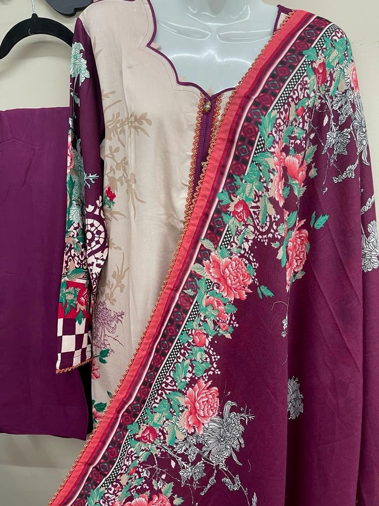 3 Pcs Suit (Marina Fabric)