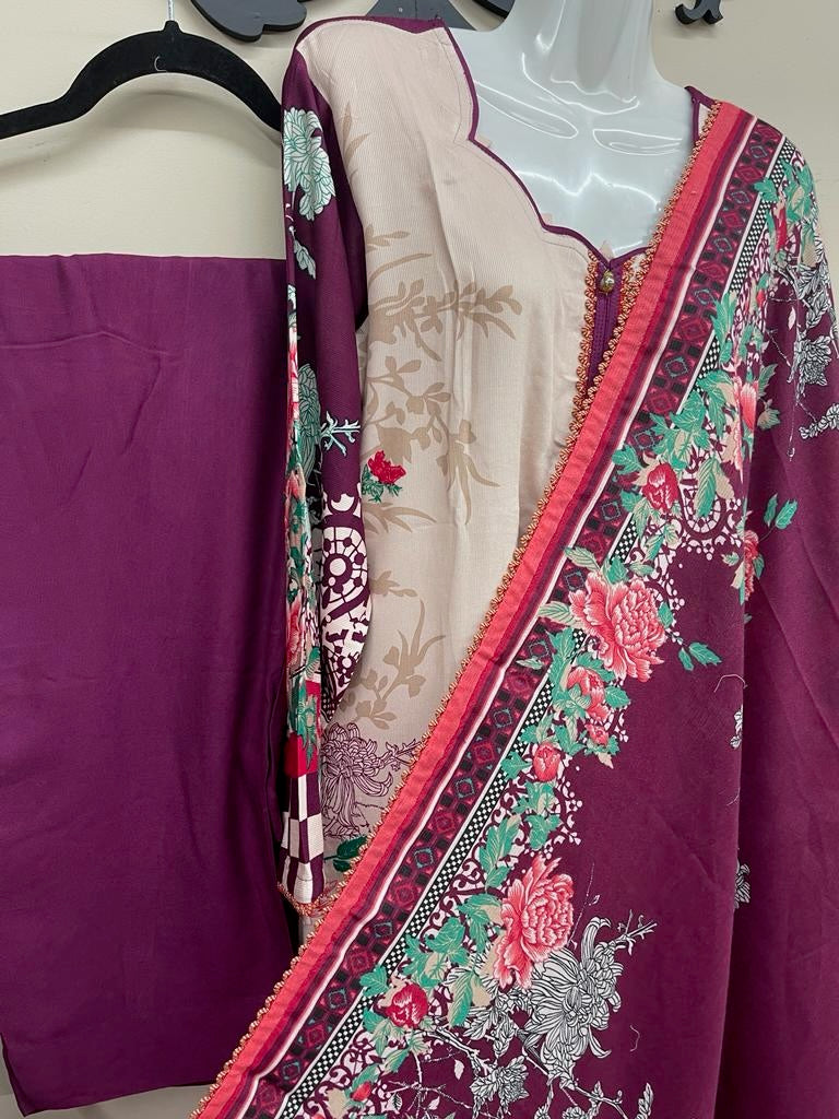 3 Pcs Suit (Marina Fabric)