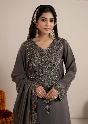 Pakistani wedding dress black sharara