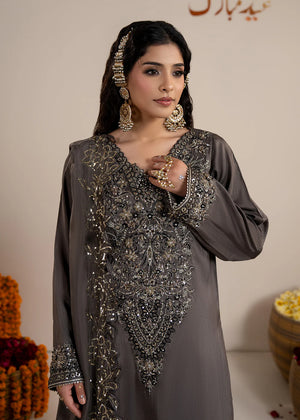Pakistani wedding dress black sharara