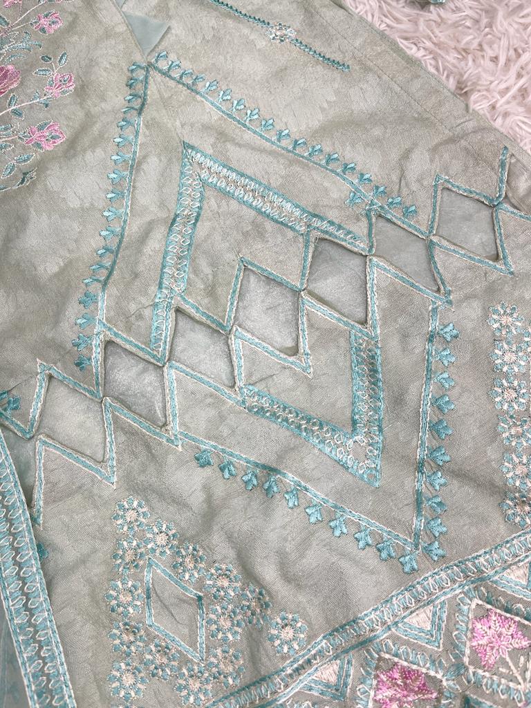 Zahra Rubab Cotton Jacquard 3PC Outfit S-L