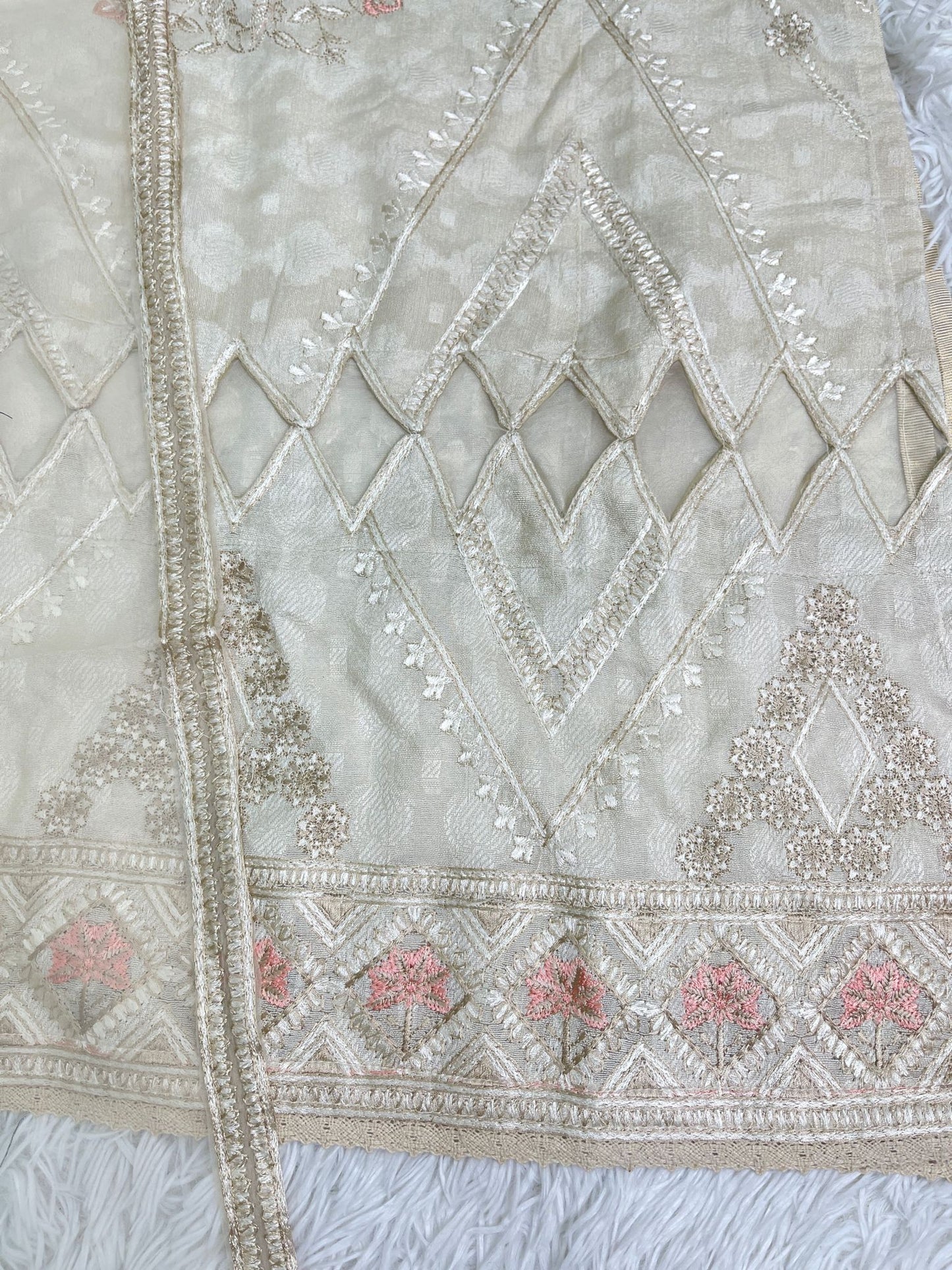 Zahra Rubab Cotton Jacquard 3PC Outfit S-L