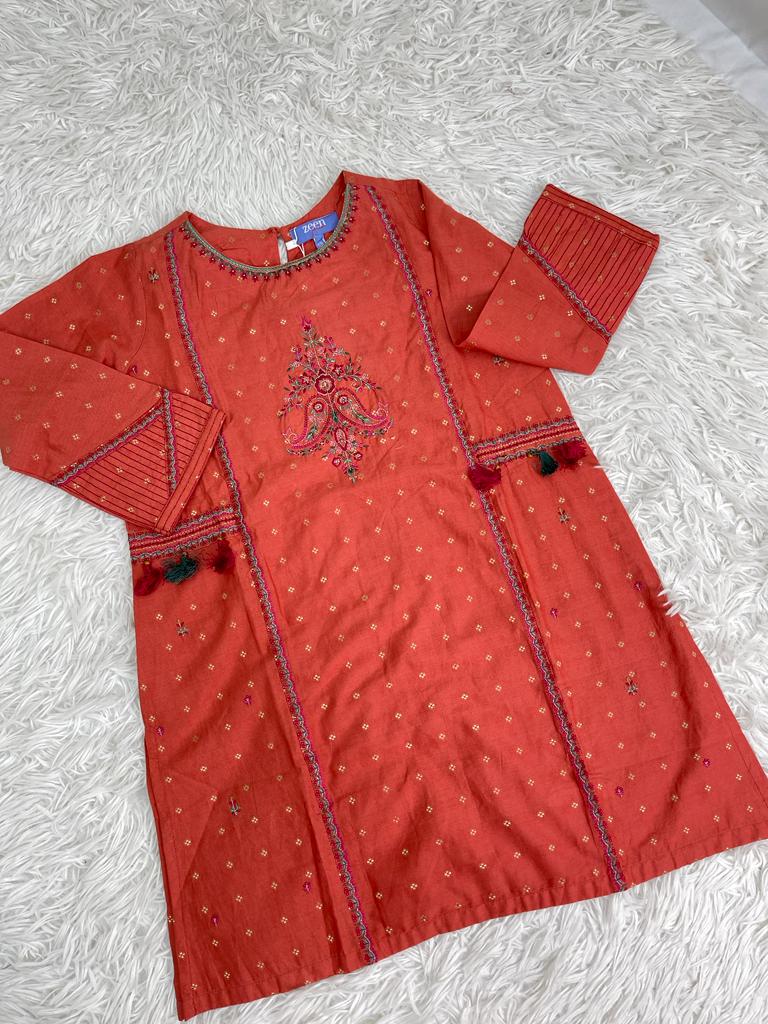 2PC Cotton Outfit for Girls Ages 5-8