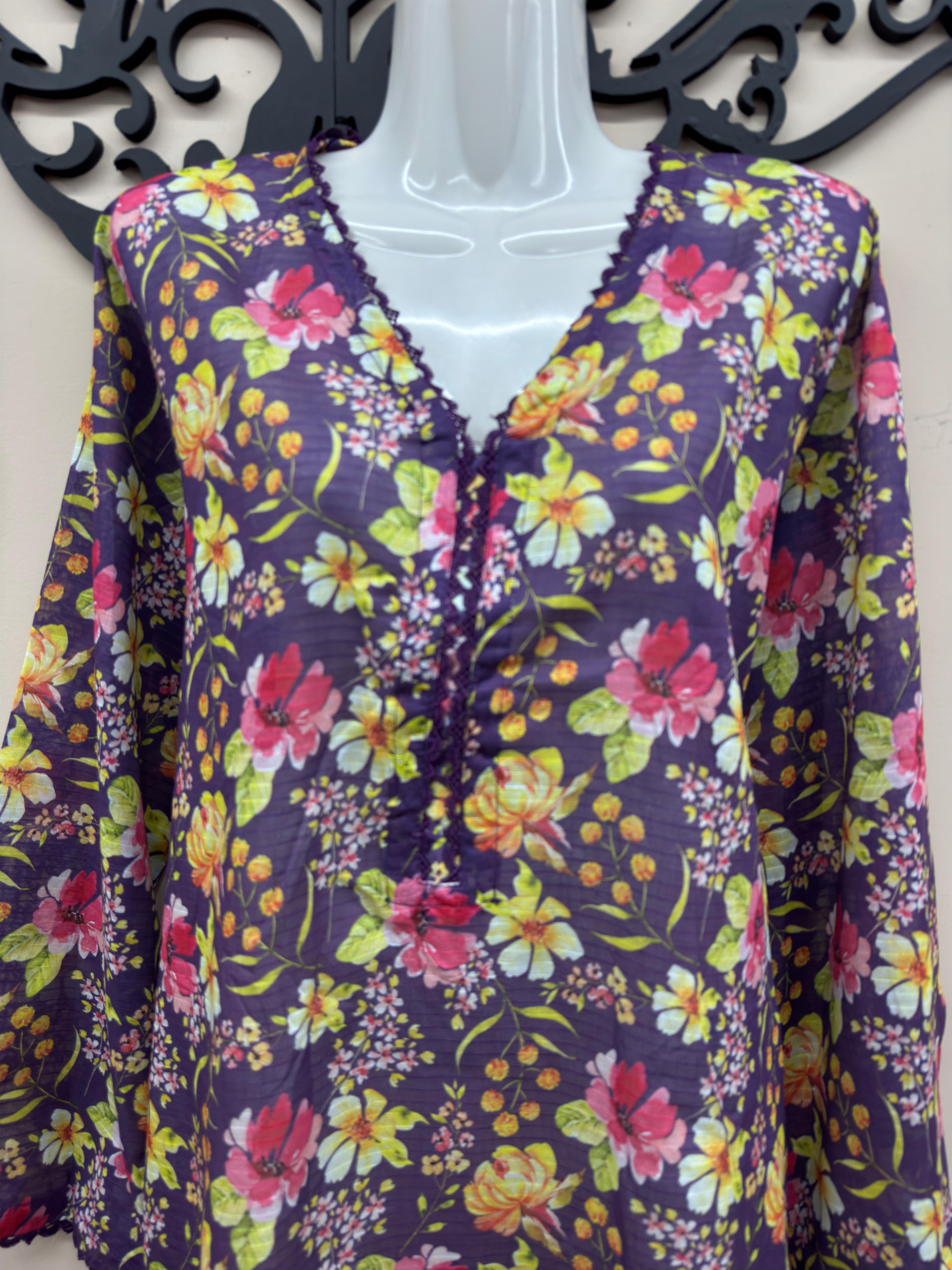 3 Pcs Lawn Printed Suit for Women