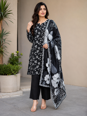 black 3pcs casual dress in canada