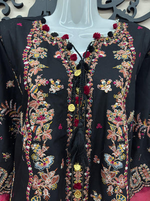 black embroidered lawn suit Canada