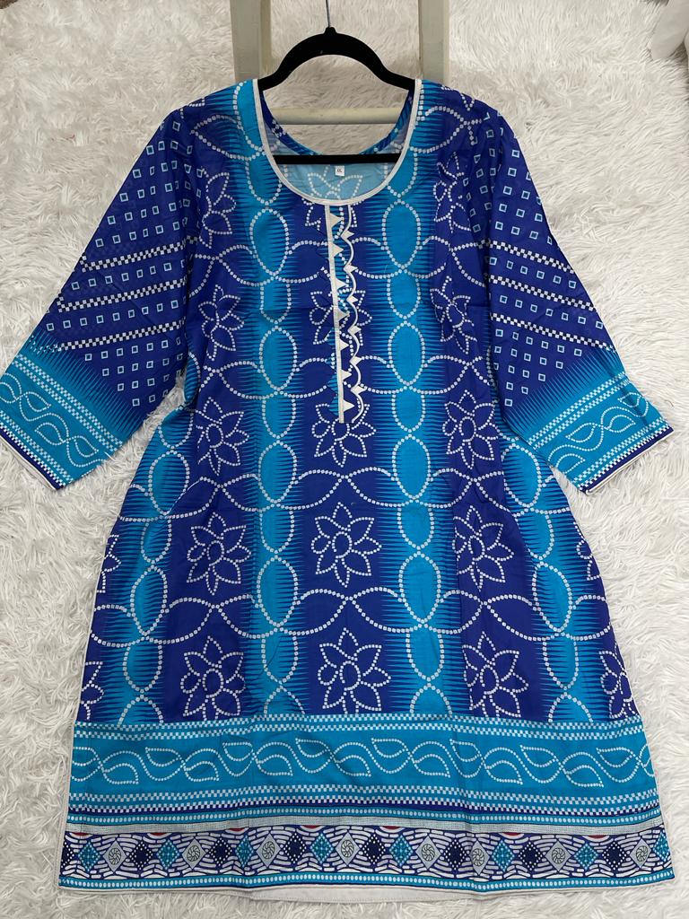 2Pcs Soft Lawn Chunri Print Outfit XXL