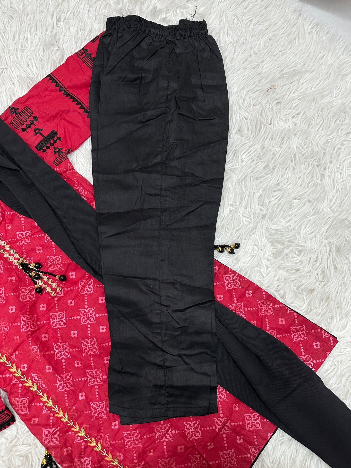 Girl’s Festive Cotton Outfit 6+