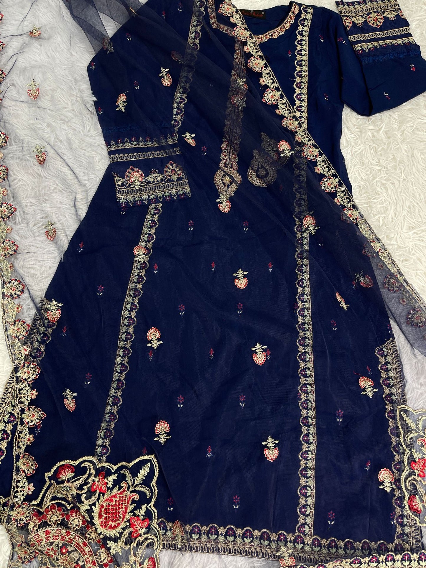 Zahra Rubab Masoori Fancy Outfit S-L