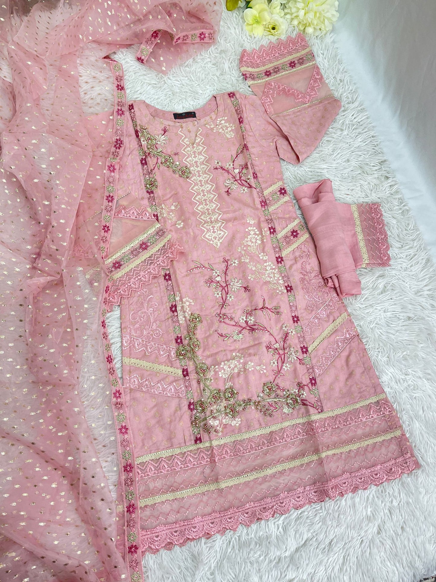 Zahra Rubab Cotton Fancy Outfit S-L