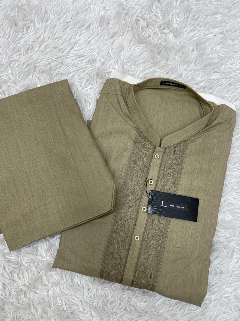 J. Men's Semi-Formal Shalwar Kameez L-XL