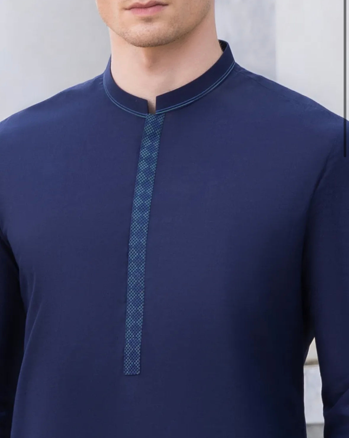 J. Men's Semi-Formal Shalwar Kameez Large