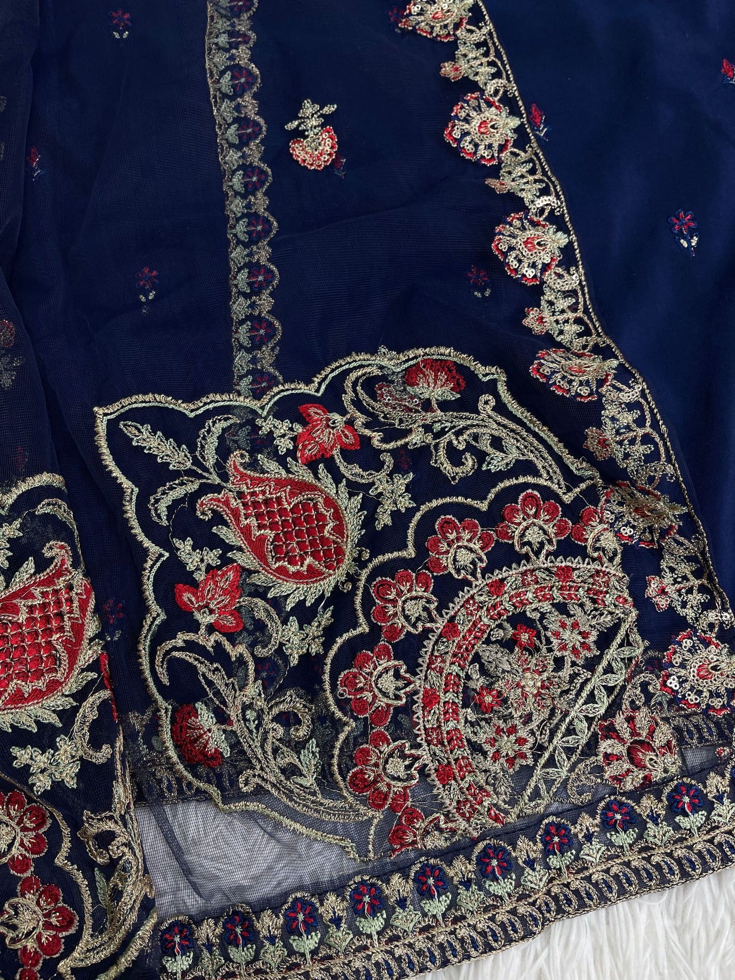 Zahra Rubab Masoori Fancy Outfit S-L