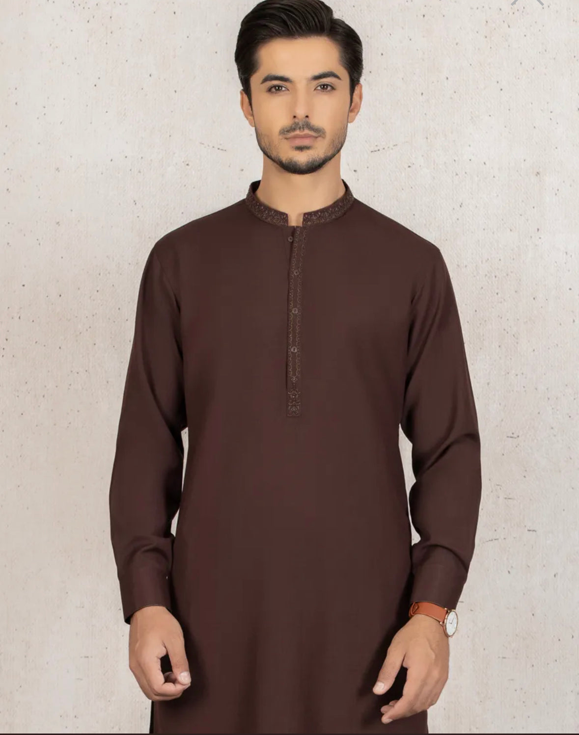 J. Men's Formal Shalwar Kameez M-L