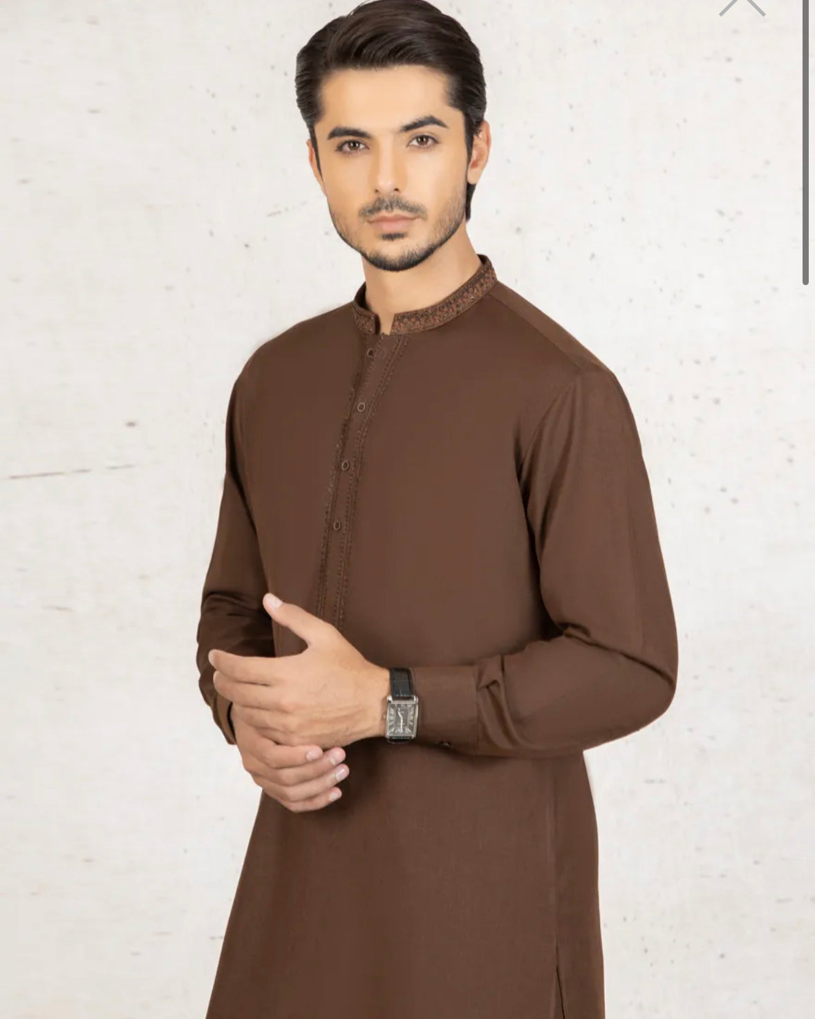 J. Men's Formal Shalwar Kameez Small