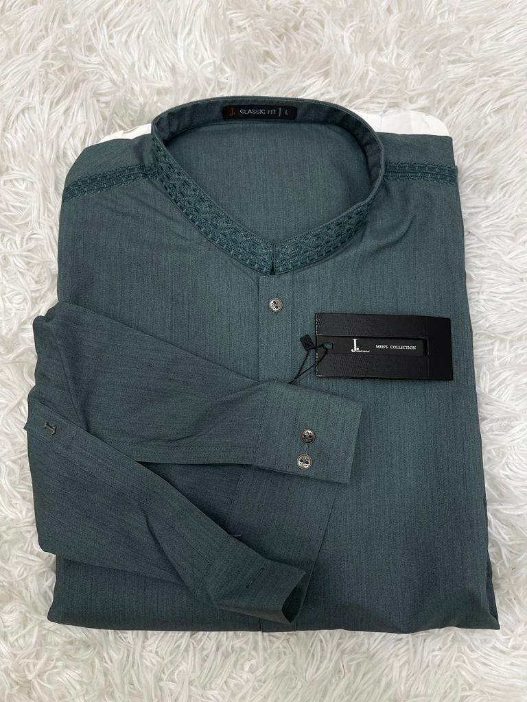 J. Men's Modern Classic Shalwar Kameez L-XL