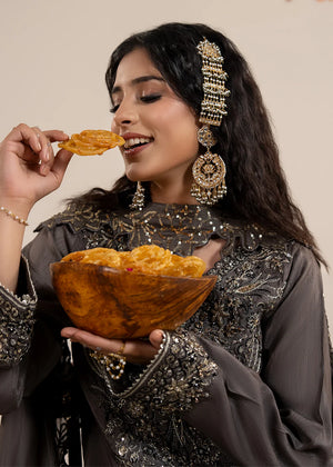 raw silk sharara outfit