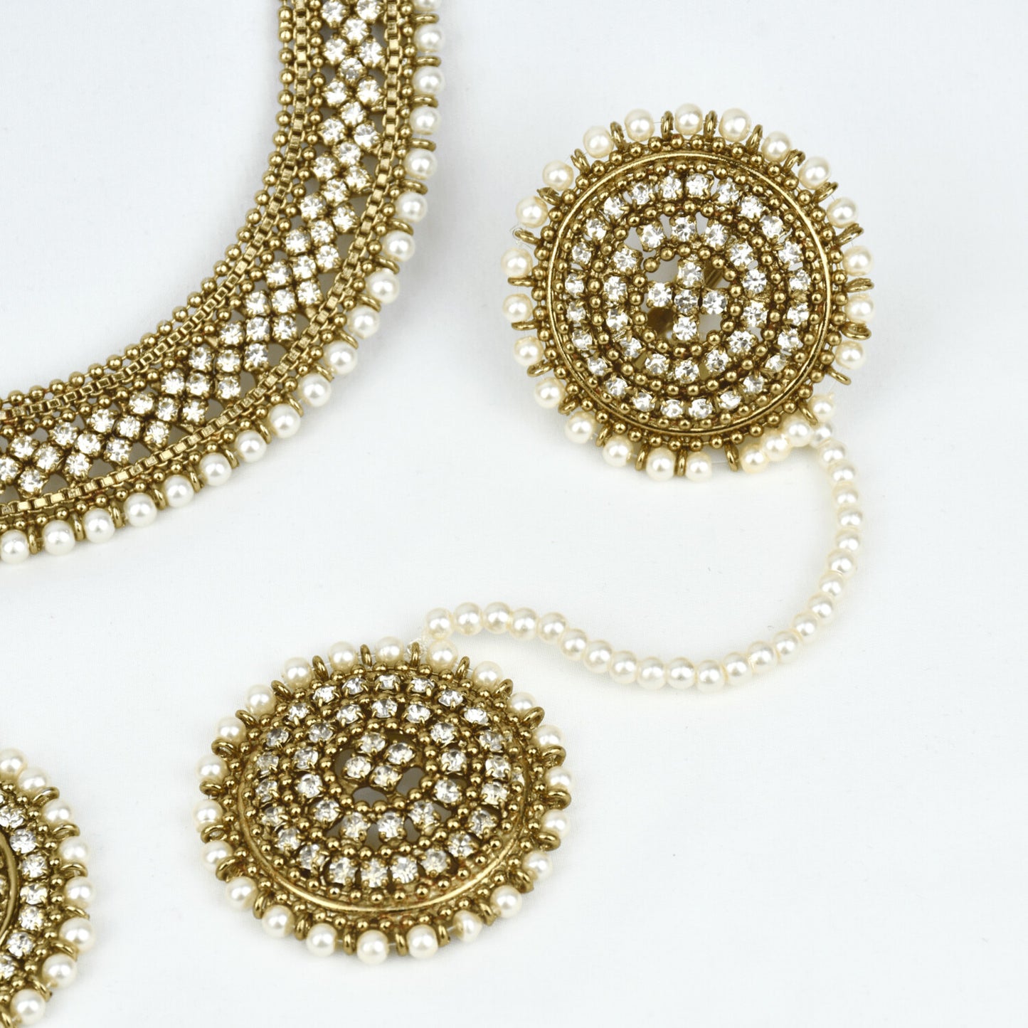 Round Jewelry set with Ring (5PC)
