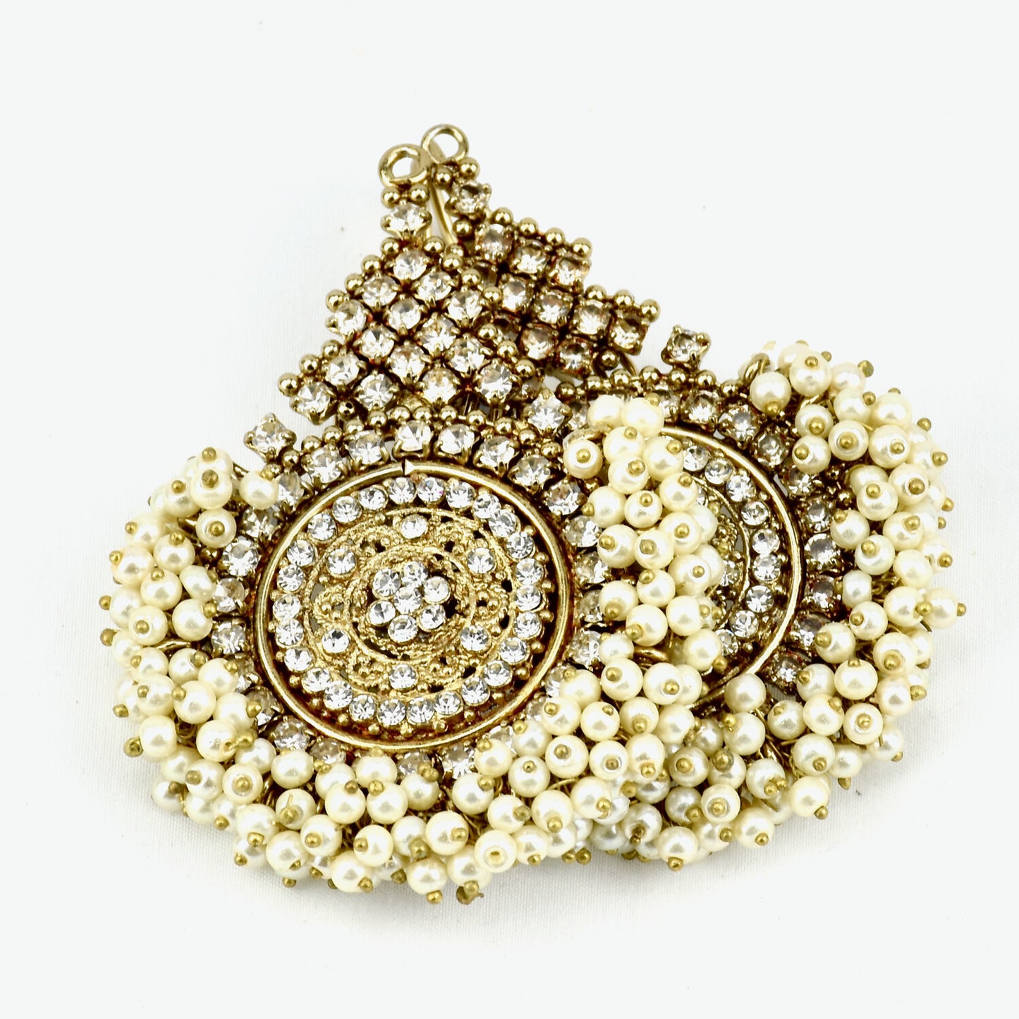 Bronze Pearl Tassle set (4PC)