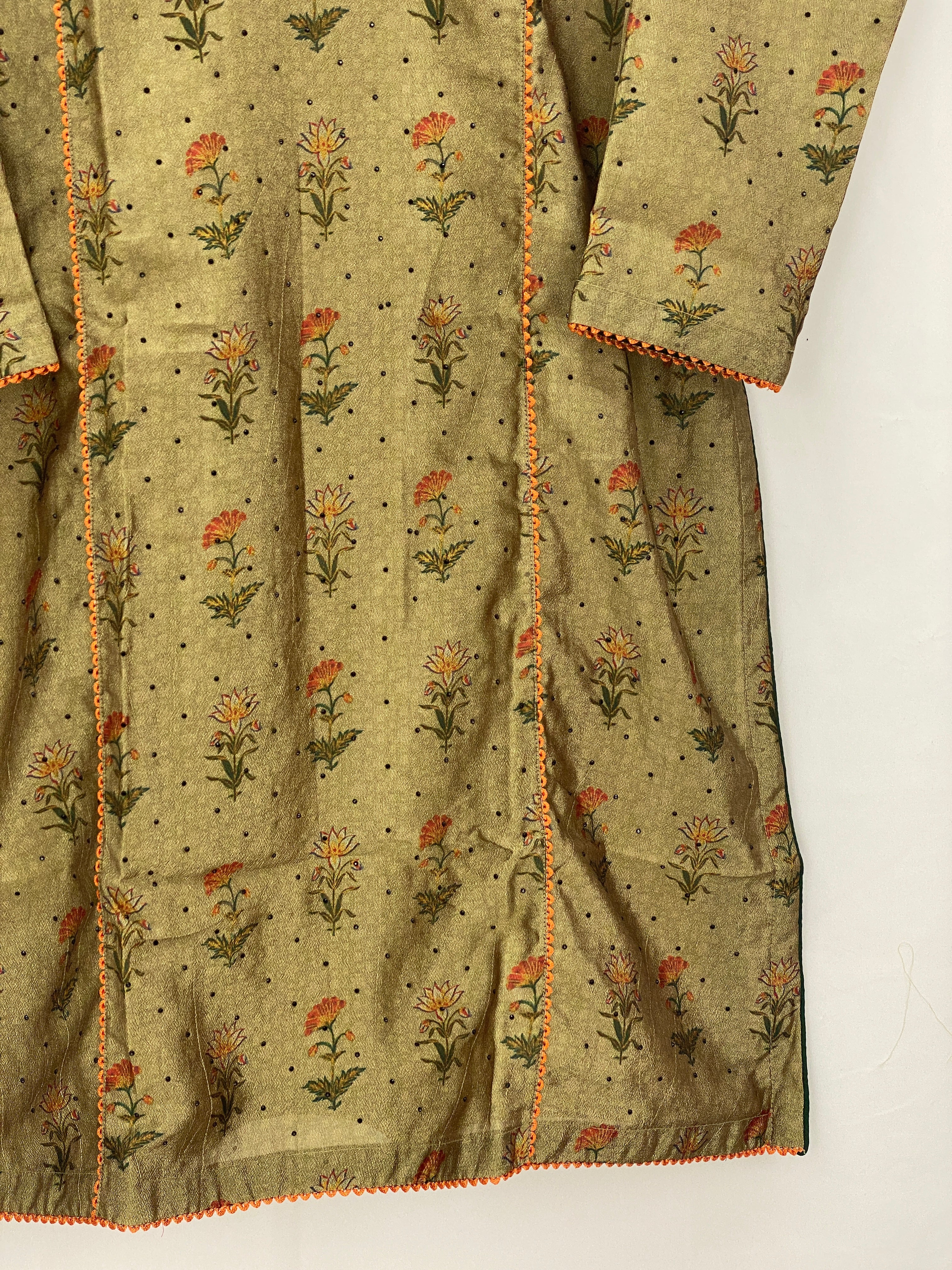 Chanderi Silk Mukesh top Medium