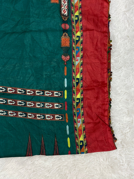 Printed Silk Dupatta *