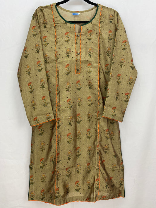 Chanderi Silk Mukesh top Medium *