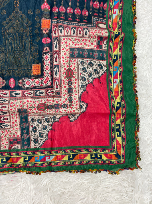Printed Silk Dupatta *