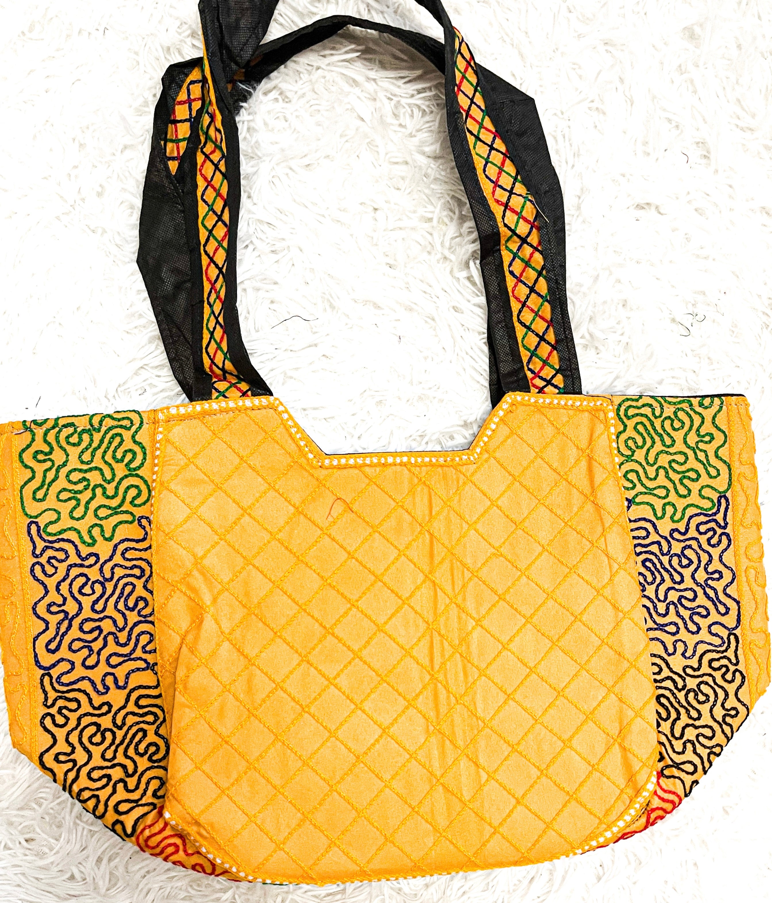Sindhi Embroidered Large Tote Bag