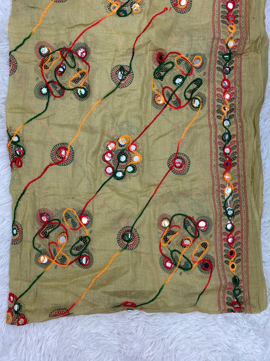 Embroidered dori Dupatta *