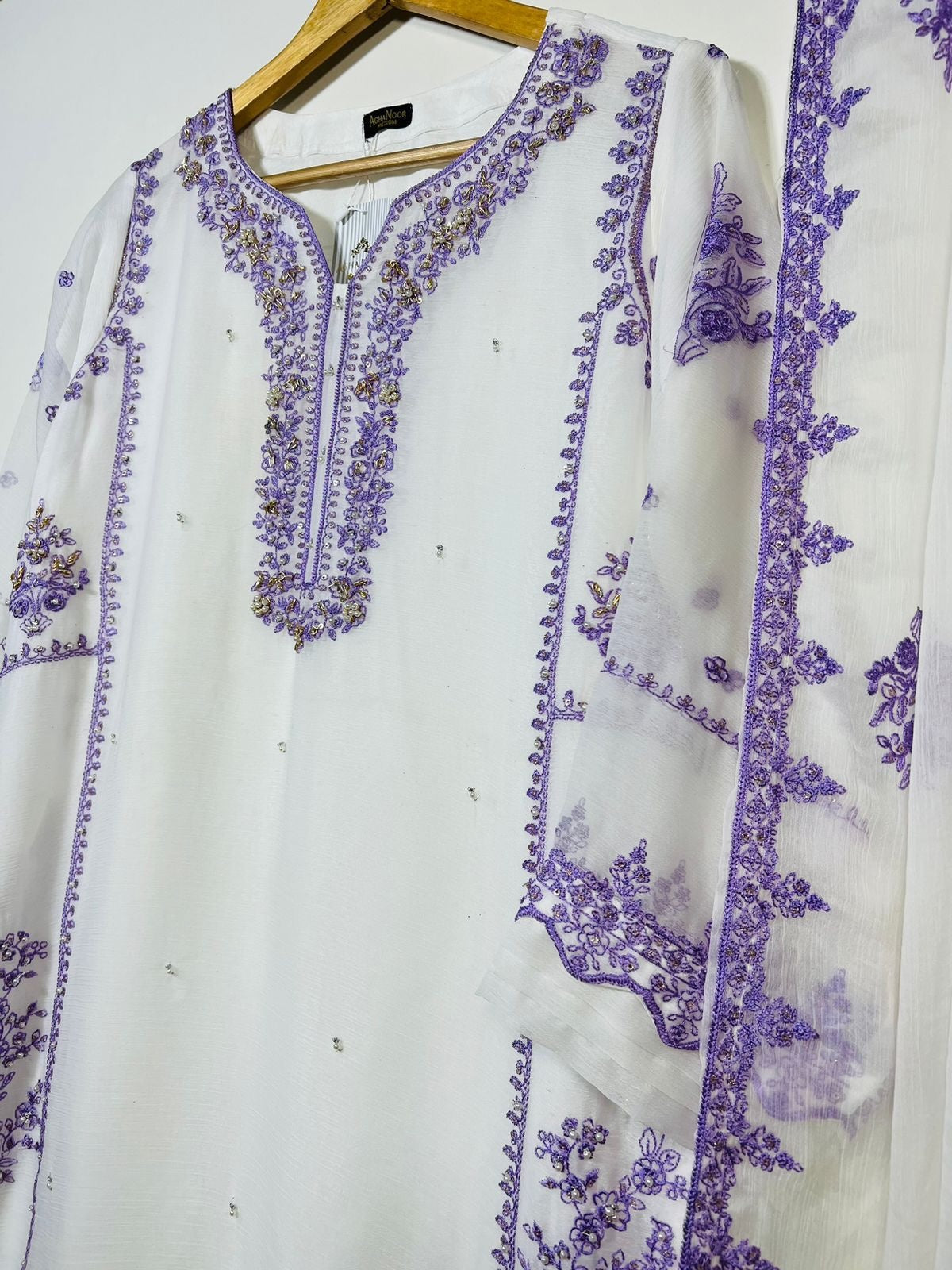 Luxe Agha Noor Outfit 3PC